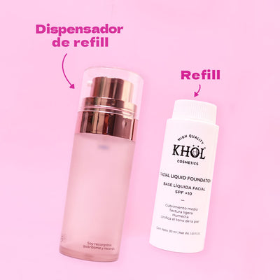 DÚO BASE LÍQUIDA SPF+10