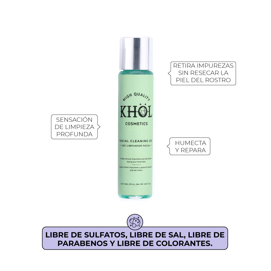 Gel limpiador facial 55ml