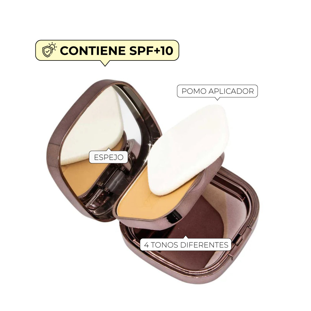 Polvo Compacto con SPF + 10