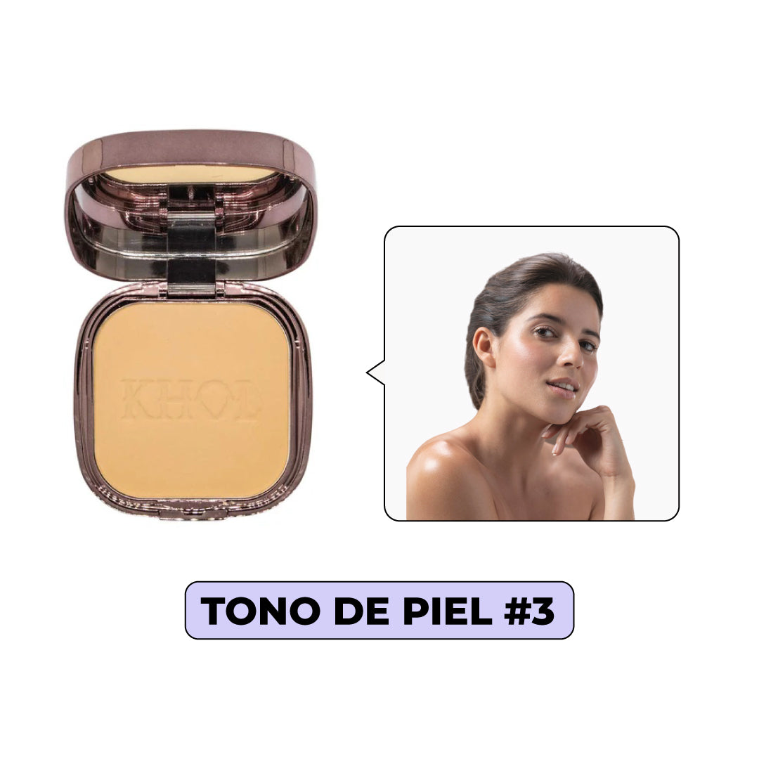 Polvo Compacto con SPF + 10